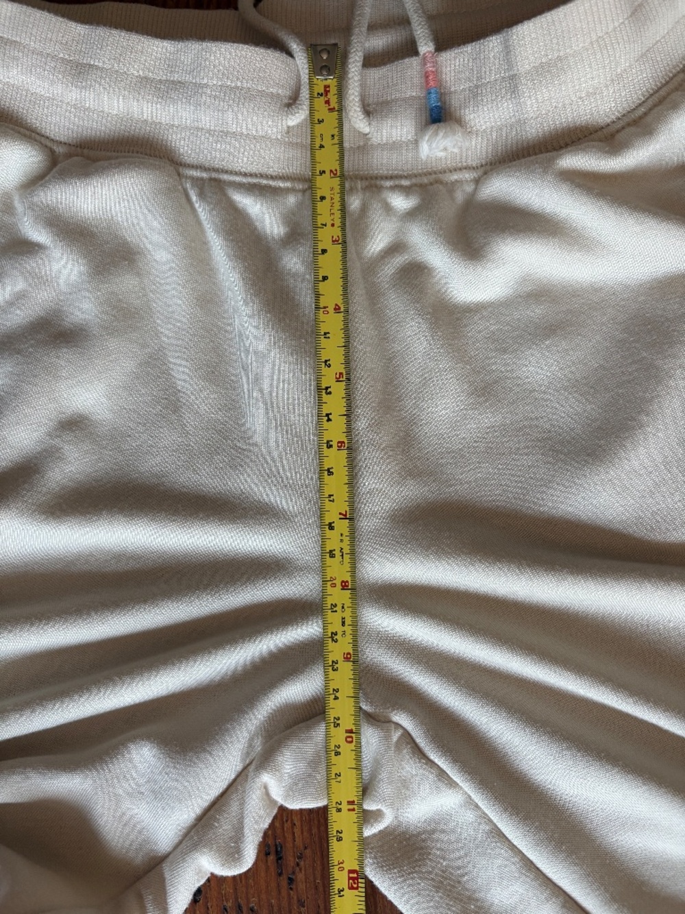 P.J. Salvage Sun Stripe Joggers Size Small Cream Color Pink and Blue - Picture 6 of 9